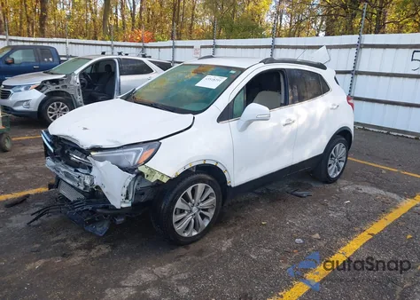 2018 Buick Encore Preferred from USA, damaged, VIN KL4CJASB6JB683837